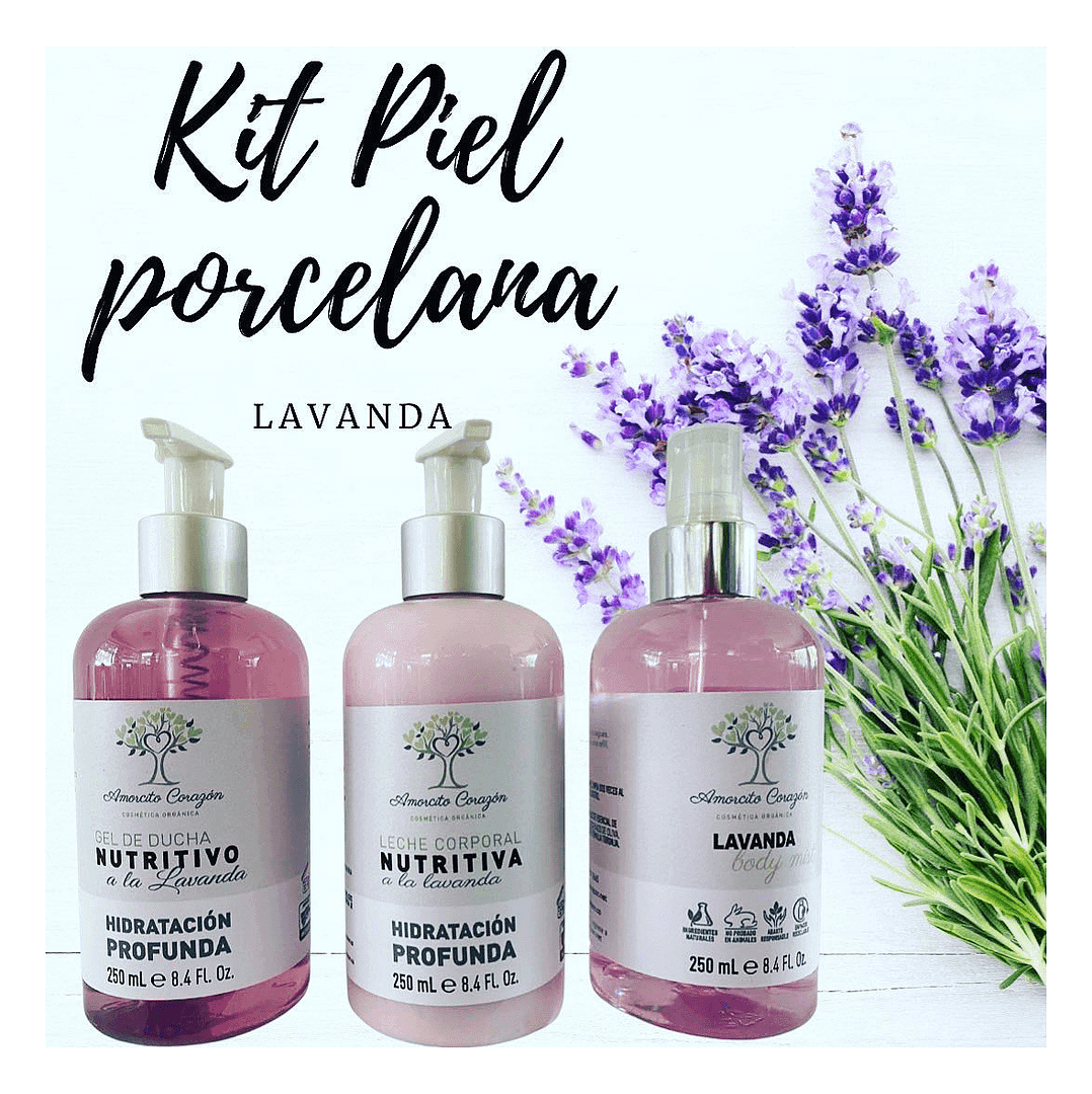 AmorcitoCorazon Kit Piel de Porcelana