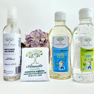 Kit Kids Sanitizante Antibacterial