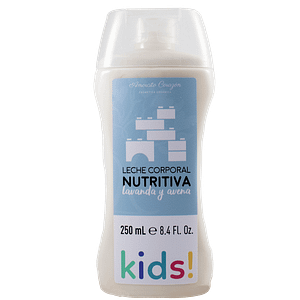 Leche corporal nutritiva lavanda y avena Amorcito Corazon