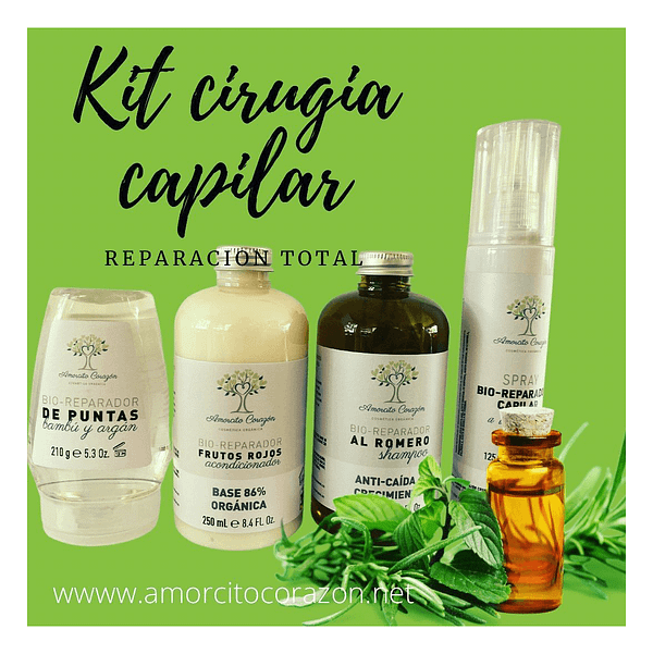 AmorcitoCorazon Kit Cirugía Capilar