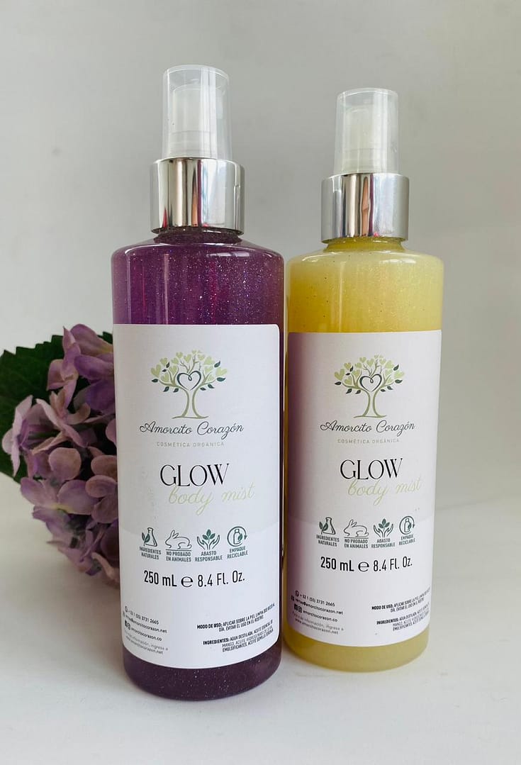 Bodymist glow AmorcitoCorazon